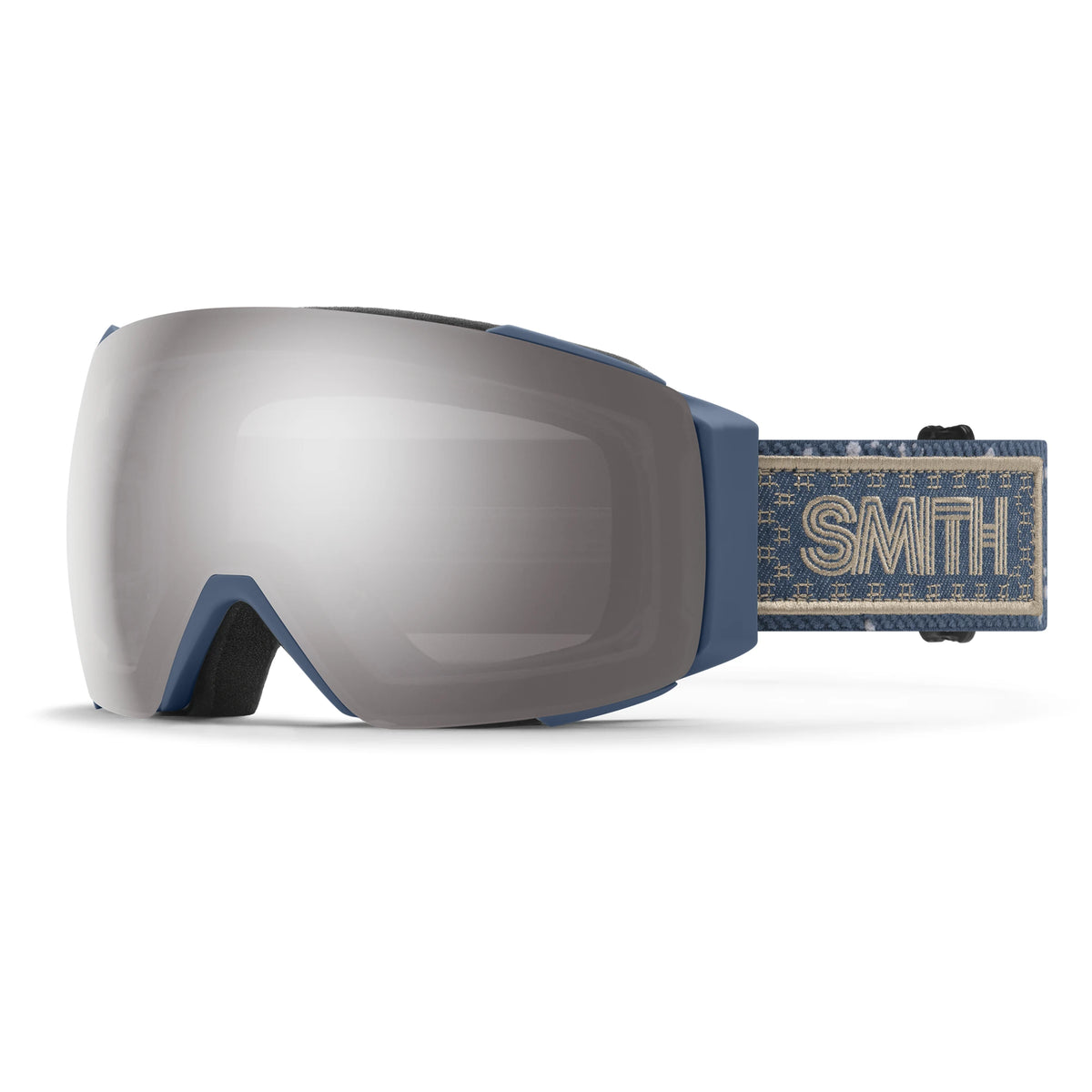 Smith I/O MAG Snow Goggles - Future Grey Warm Steel | ChromaPop Sun Platinum Mirror