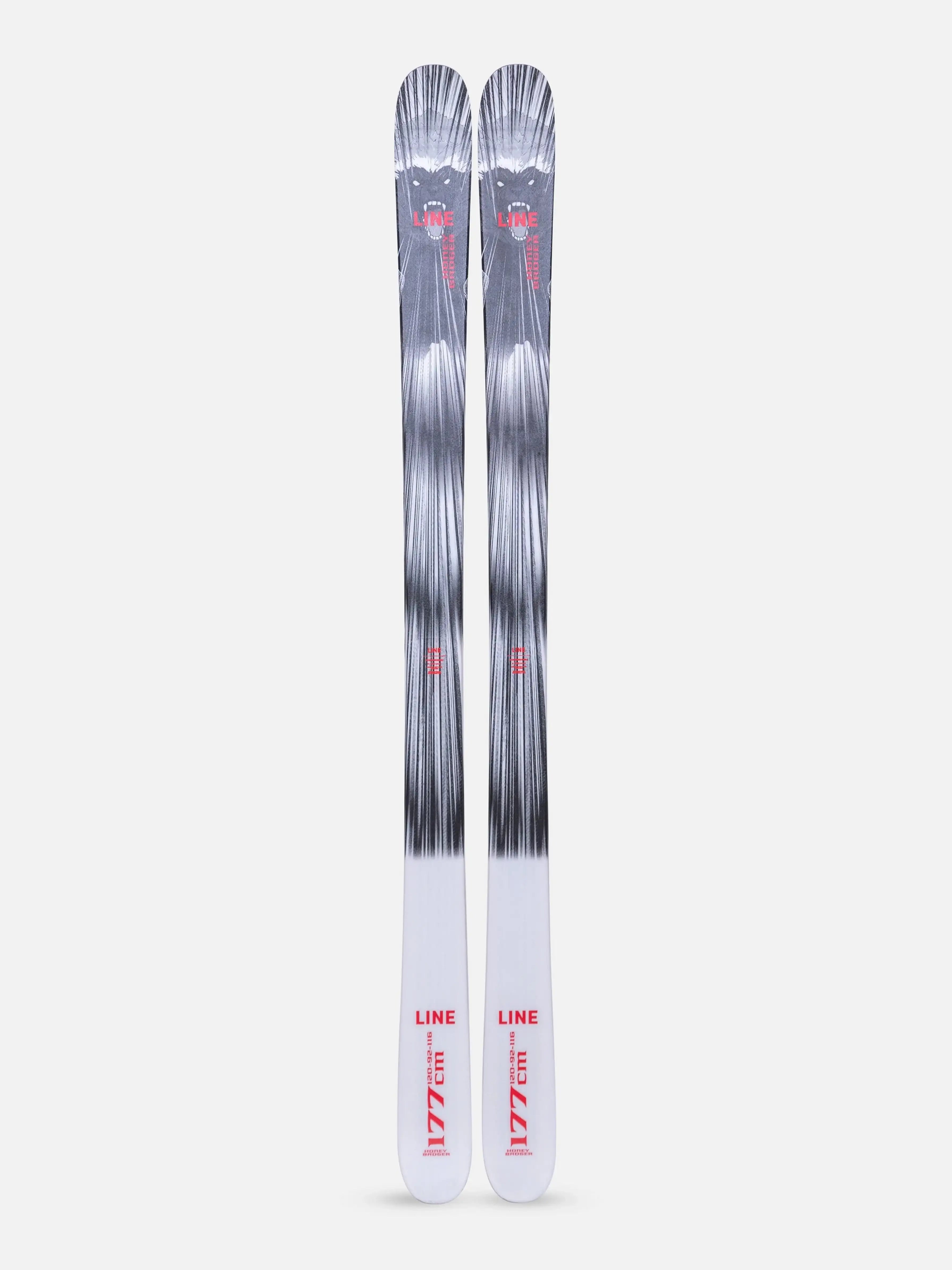 LINE Honey Badger Skis 2026 – Durable Freestyle Park & Street Twin