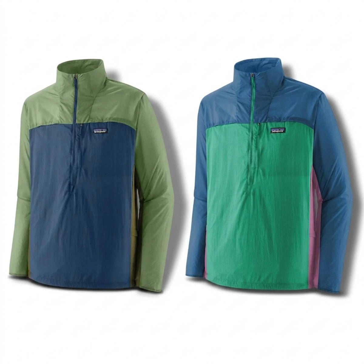 Patagonia Houdini Stash 1/2 Zip Pullover Men's – Lightweight Packable Wind Shell