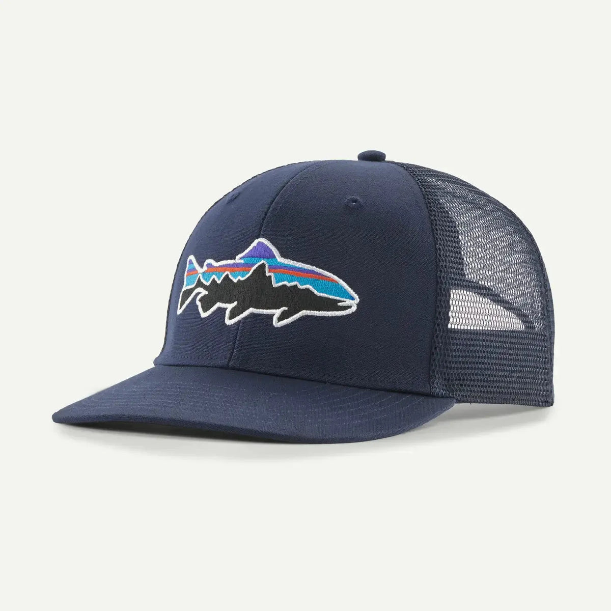 Patagonia Fitz Roy Trout Trucker Hat - NEW NAVY