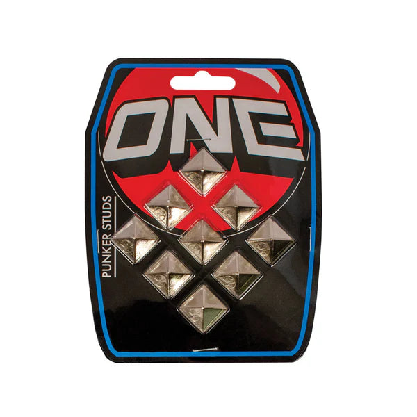 One Ball Punker Studs, Metal 9pcs, .75" ea.