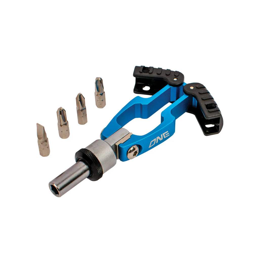 One Ball X-Wing T-86 Tool: Compact Folding Tool with 4 Bits for Quick Snowboard Adjustments