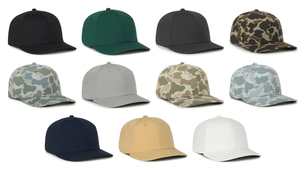 Outdoor Cap 360PF Pro Round Crown Performance Cap – Polyester/Spandex with ProFlex Adjustable Sweatband