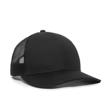 Outdoor Cap OC771V – Pro‑Round Structured Mesh‑Back Cap with Slight Pre‑Curved Visor