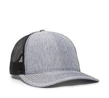 Outdoor Cap OC771V – Pro‑Round Structured Mesh‑Back Cap with Slight Pre‑Curved Visor