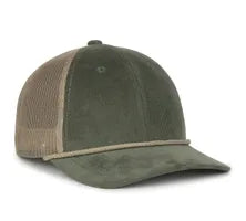 Outdoor Cap OCCORDM – Pro‑Round Structured Mesh‑Back Cap with Corduroy Front Panels