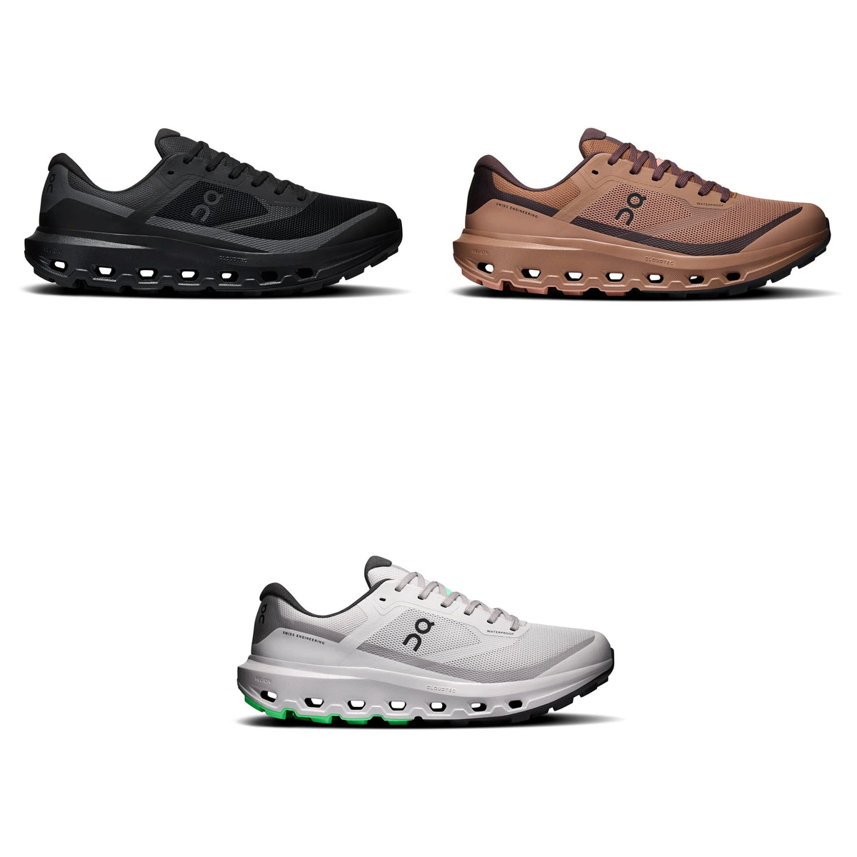 On Cloudvista 3 Waterproof Men's Trail Running Shoes - all colourways