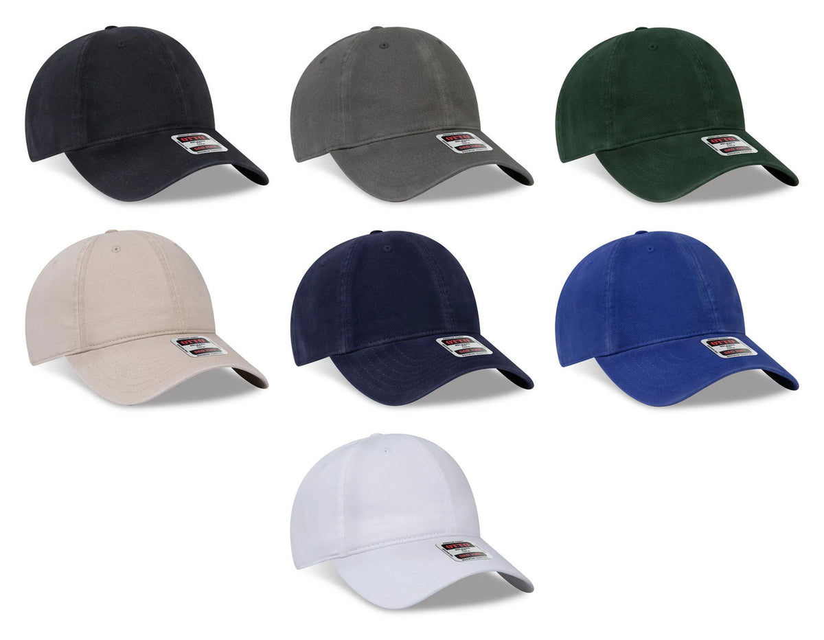 OTTO CAP® 18-773 - 6 Panel Low Profile Dad Hat