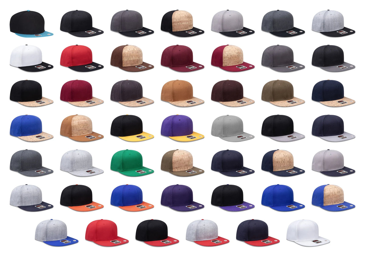 OTTO CAP® 125-978 - OTTO SNAP 6 Panel Pro Style Snapback Hat