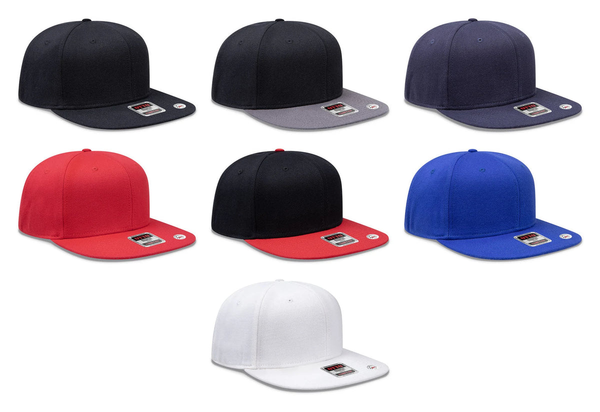 OTTO CAP® 125-1323 - OTTO COMFY FIT® 6 Panel Pro Style Snapback Hat