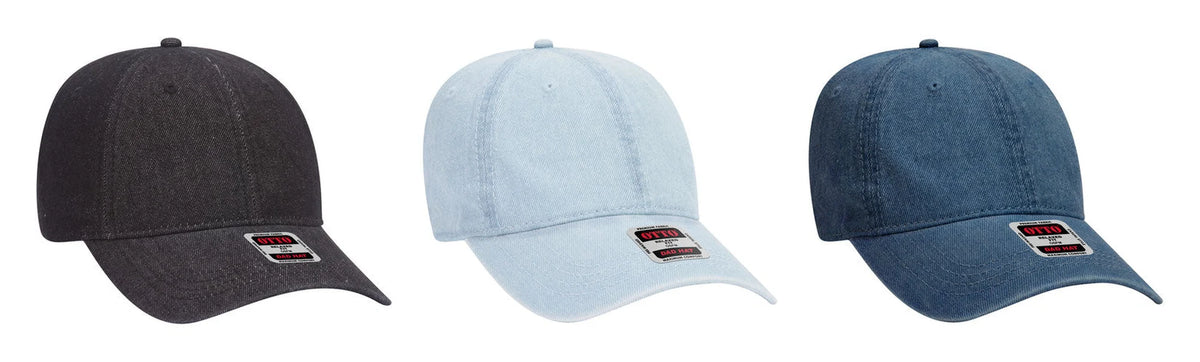 OTTO CAP® 18-204 - 6 Panel Low Profile Dad Hat 18-204