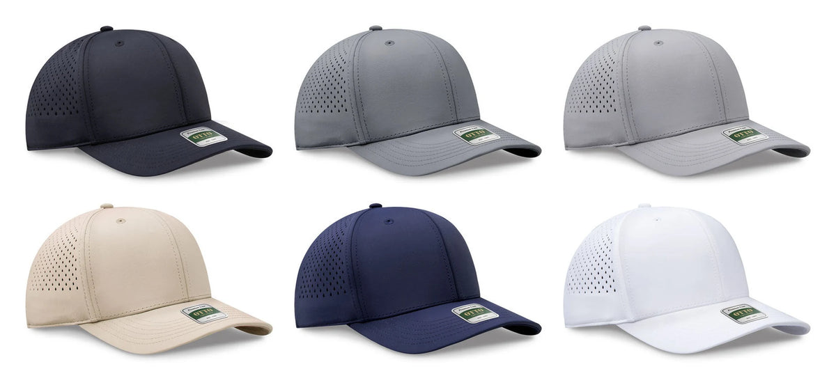 OTTO CAP® 113 - COMFY FIT® Club Collection 6 Panel Pro Style Perforated Cap