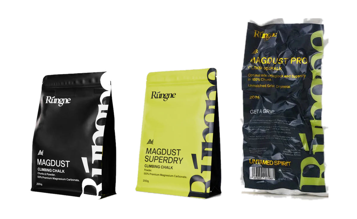 Rungne Magdust Climbing Chalk – Regular, Superdry and Pro