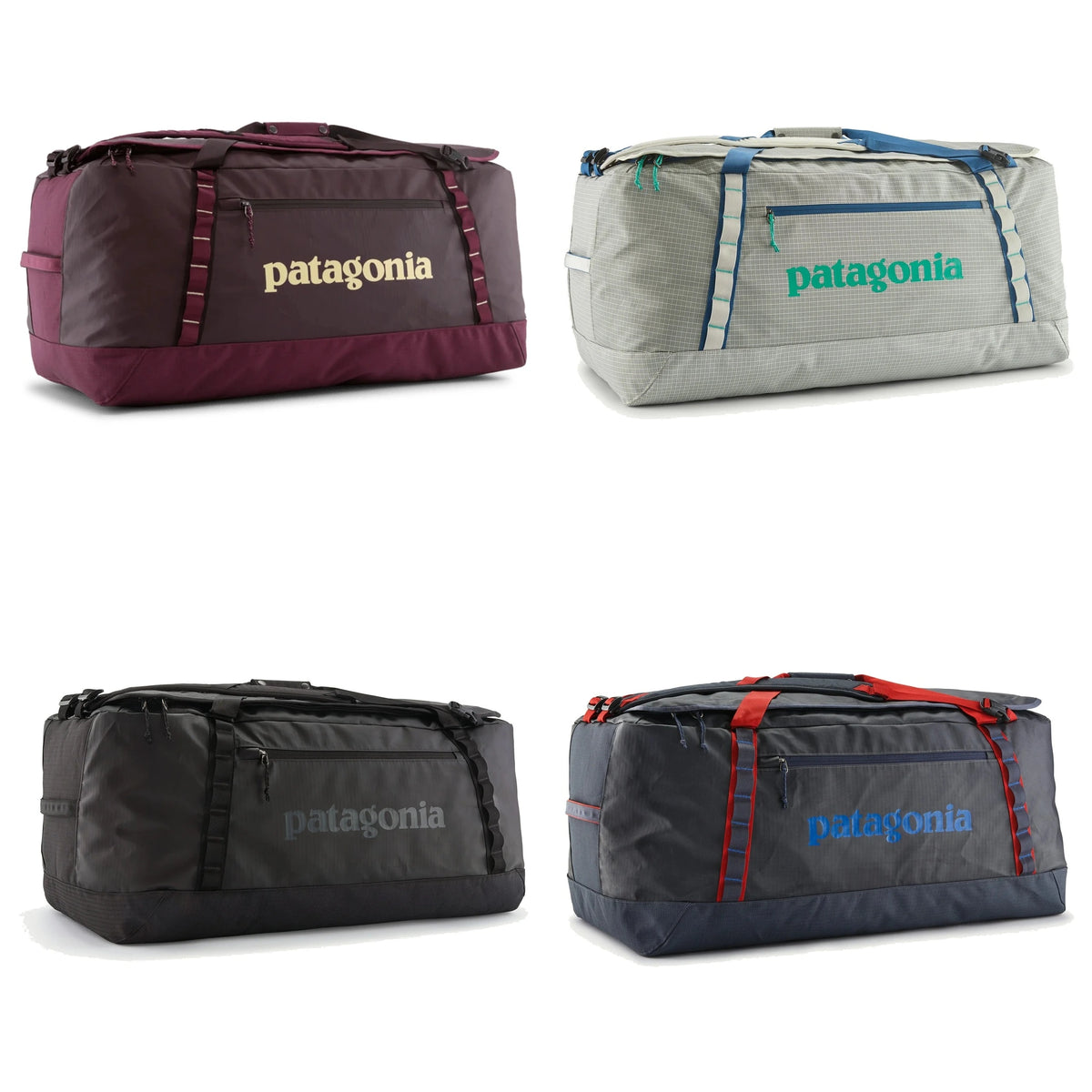 Patagonia Black Hole Duffel 100L – Durable Weather-Resistant Travel Bag - all colourways
