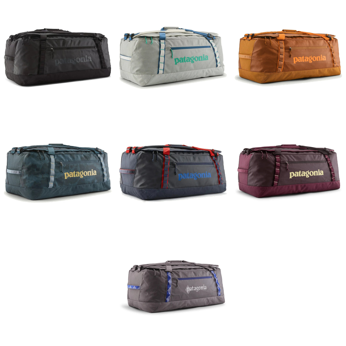 Patagonia Black Hole 70L Large Water-Resistant Duffel Bag - all colourways