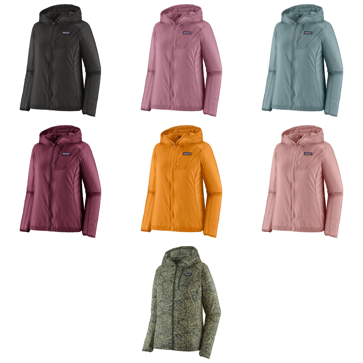 Patagonia Houdini Jacket – Women’s Lightweight Packable Windbreaker - all colourways