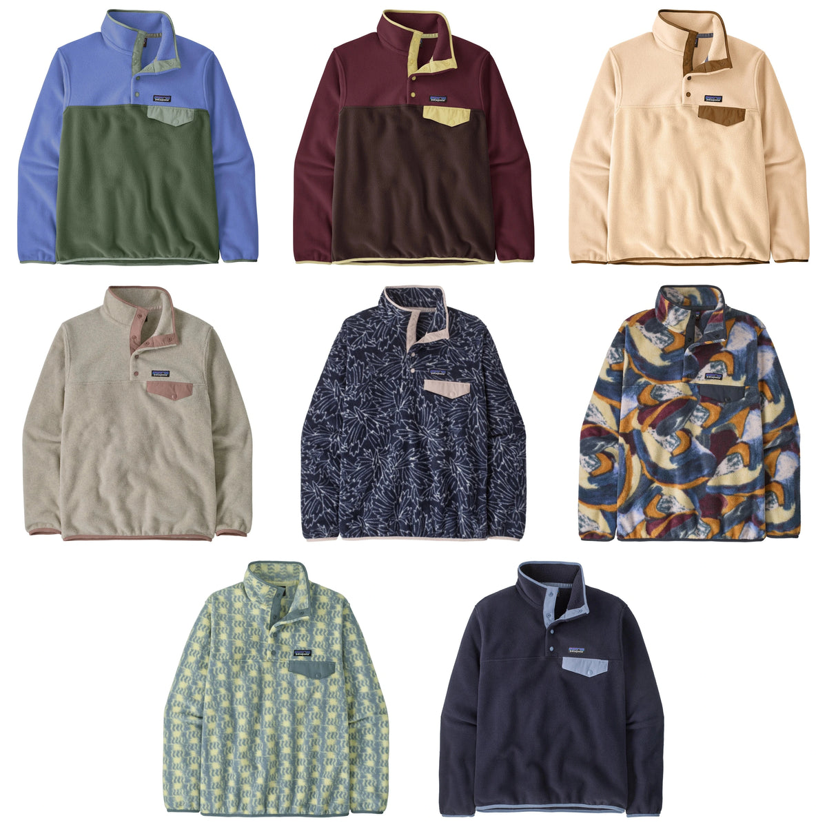 Patagonia Lightweight Synchilla Snap-T Fleece Pullover - Women's - all colourways