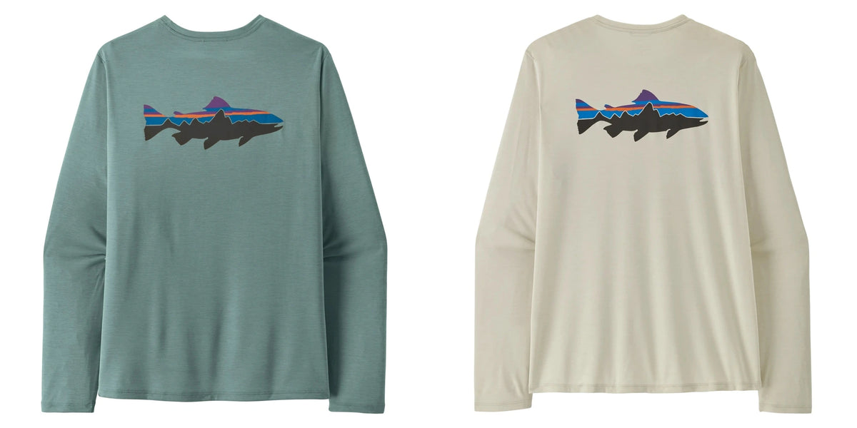 Patagonia L/S Cap Cool Daily Shirt - Fitz Roy Trout - Men's - all colourways