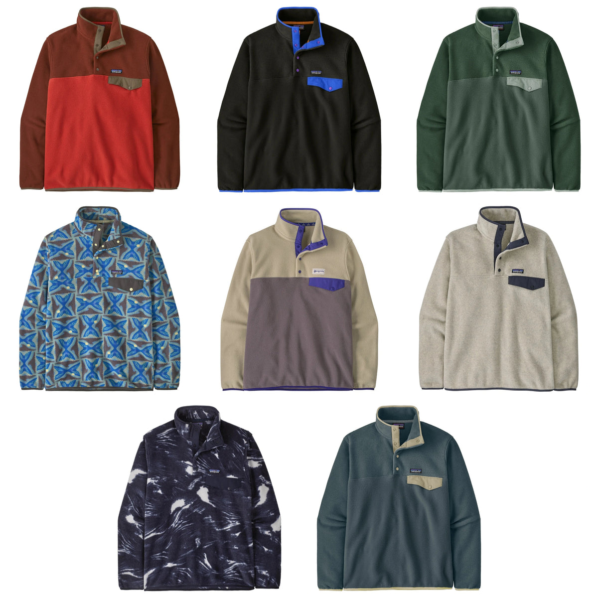 Patagonia Lightweight Synchilla Snap-T Fleece Pullover - Men's - all colourways