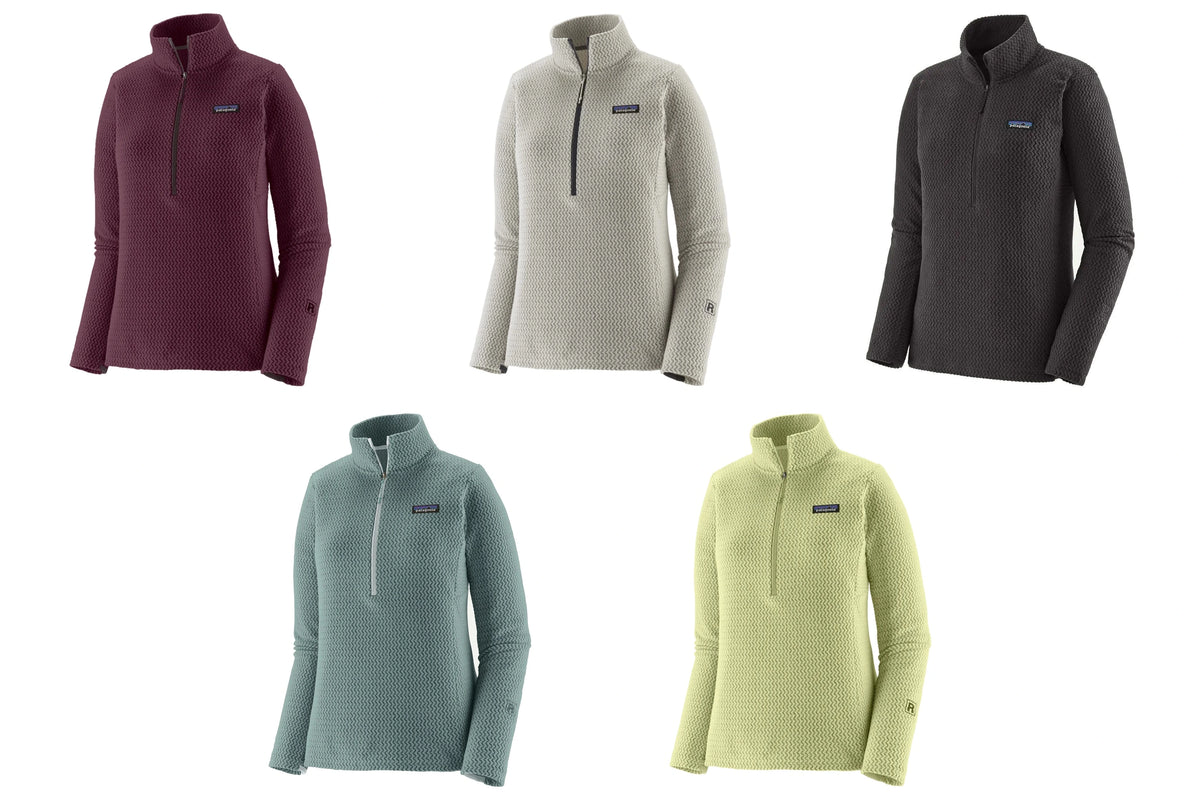 Patagonia R1 Air Women's 1/2 Zip Fleece Pullover - all colourways