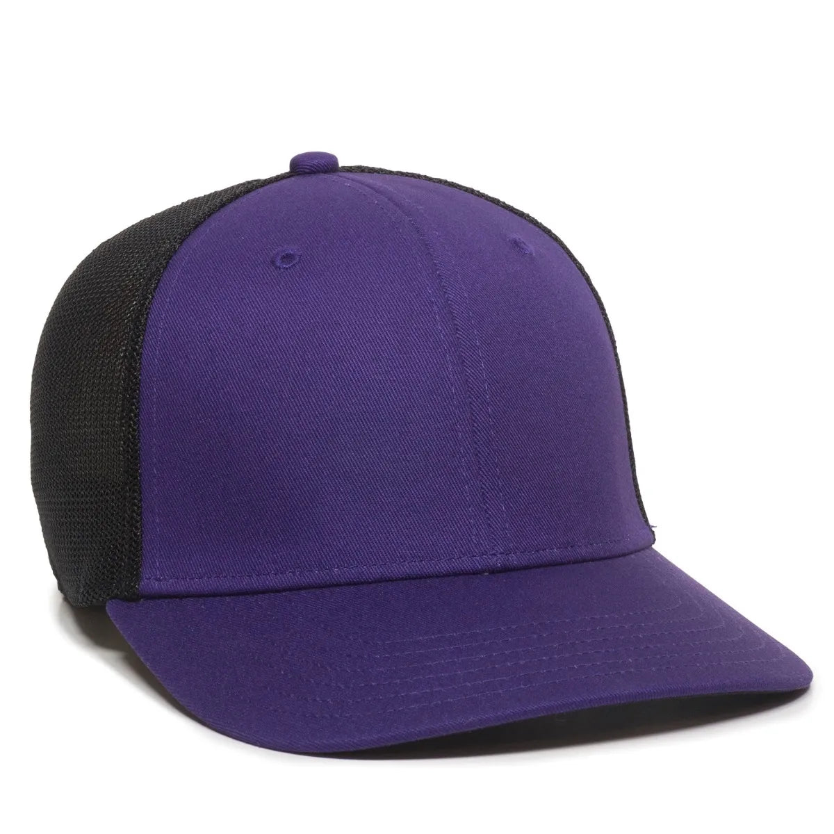 Outdoor Cap RGR360M ProFlex Premium Twill Mesh Back Cap – Structured Pro Round Crown Adjustable Snapback