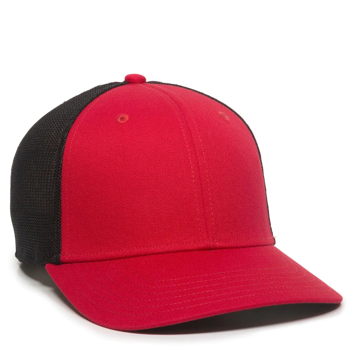 Outdoor Cap RGR360M ProFlex Premium Twill Mesh Back Cap – Structured Pro Round Crown Adjustable Snapback