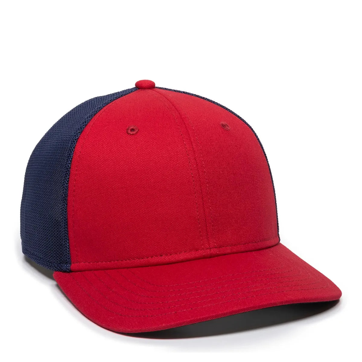 Outdoor Cap RGR360M ProFlex Premium Twill Mesh Back Cap – Structured Pro Round Crown Adjustable Snapback