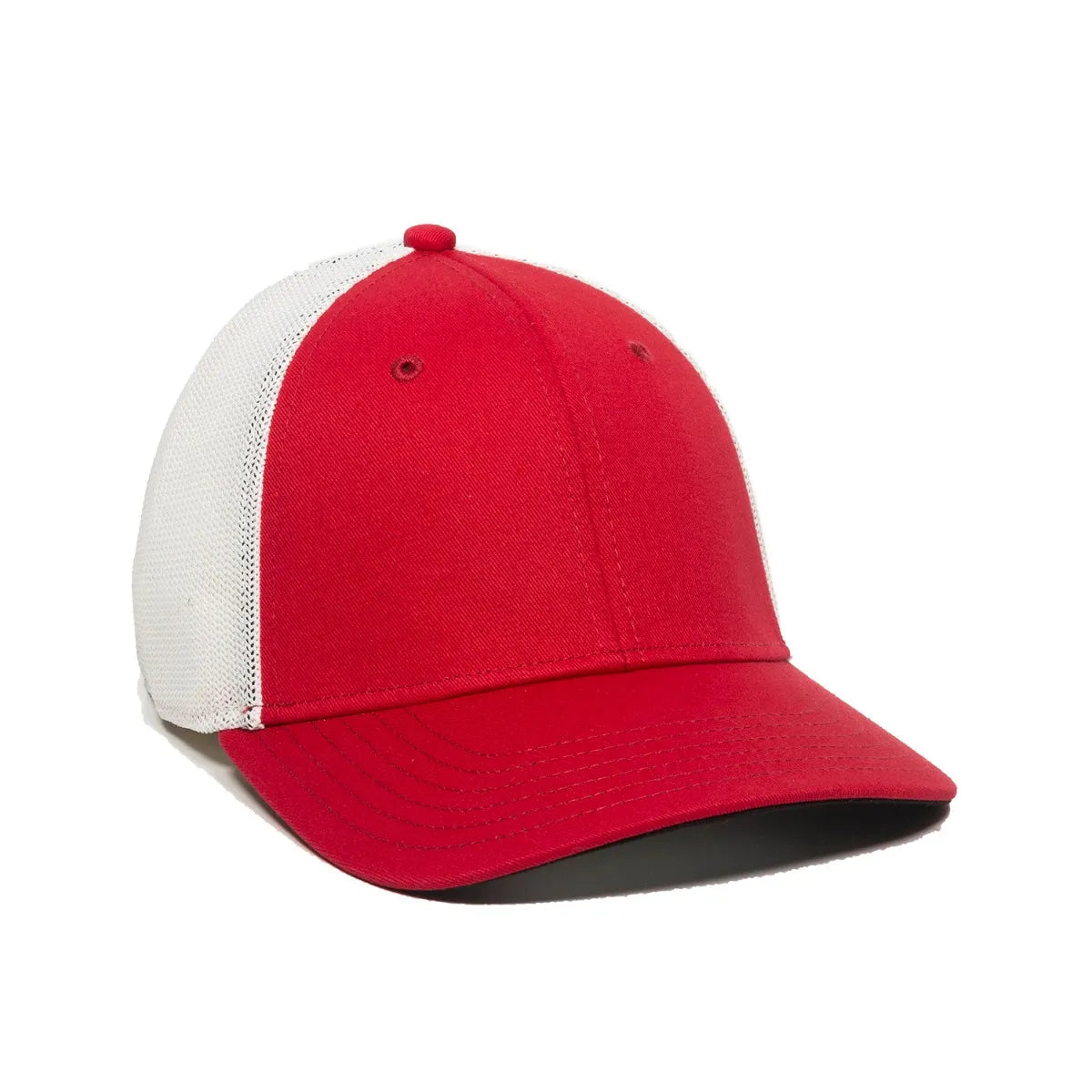 Outdoor Cap RGR360M ProFlex Premium Twill Mesh Back Cap – Structured Pro Round Crown Adjustable Snapback