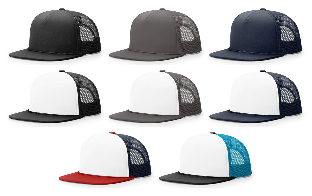 Richardson 113 Foamie Trucker Snapback OSFM - all 8 colors