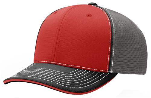 Richardson 172 Pulse Sportmesh R-Flex Trucker Hat – Performance Mesh-Back Stretch-Fit Cap
