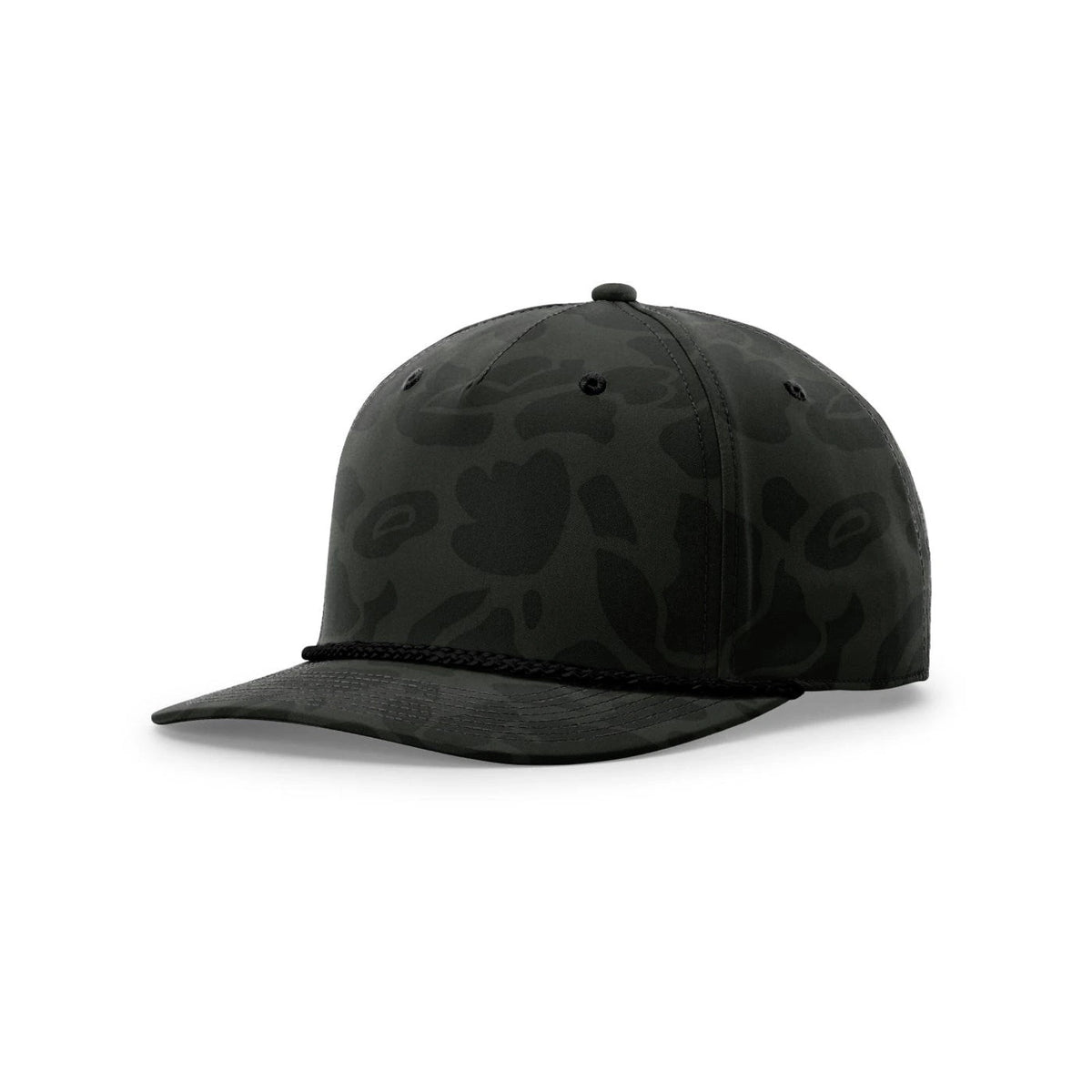 Richardson 258P Rope Hat - SABLE DUCK CAMO / BLACK