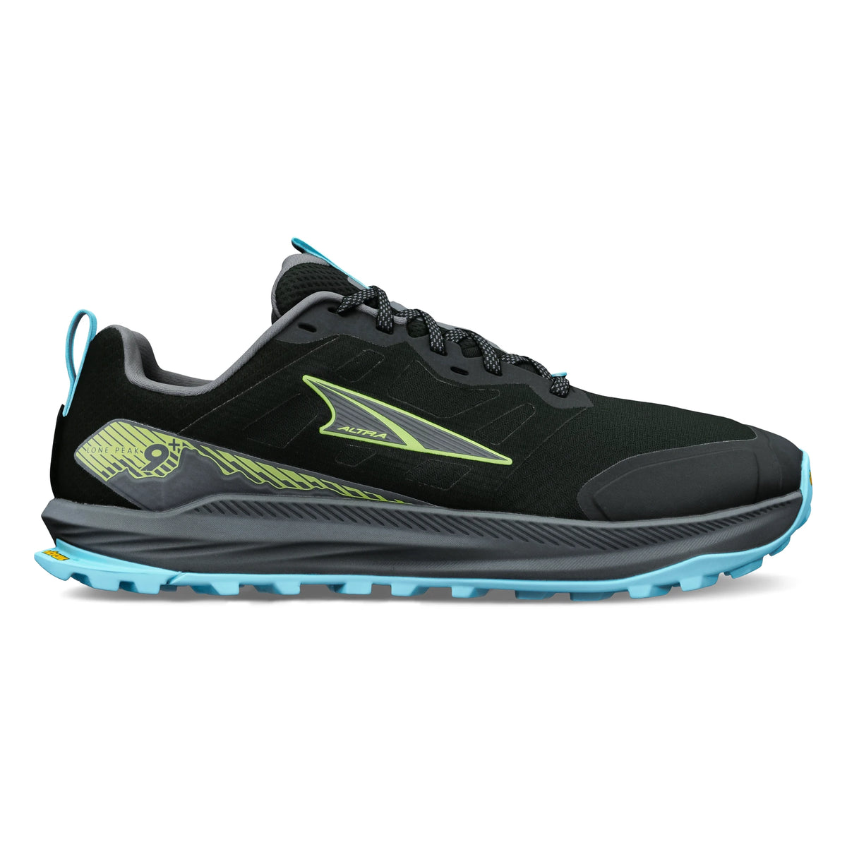 Altra Lone Peak 9+ Men's - Black/Lime