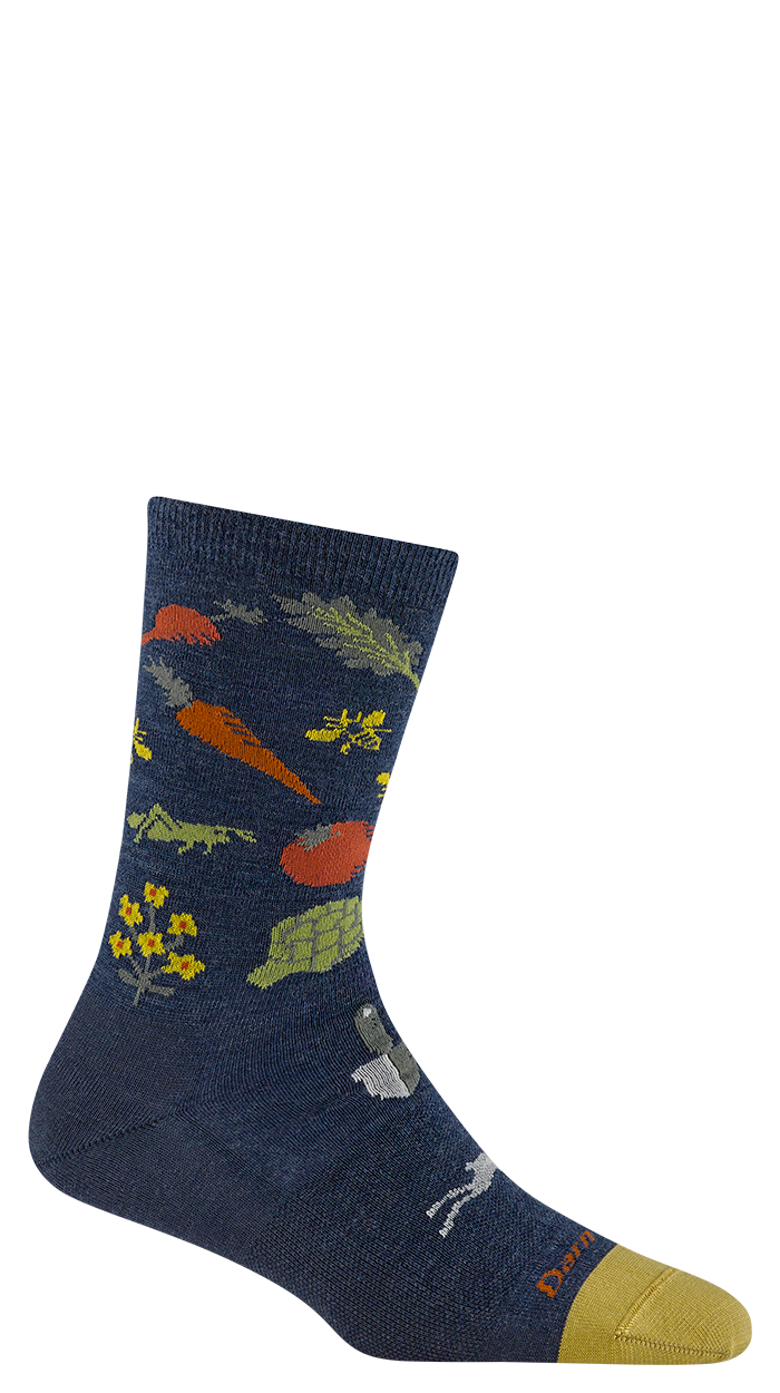 Darn Tough 6054 Farmer's Market Crew Lightweight Socks - Women's - Indigo