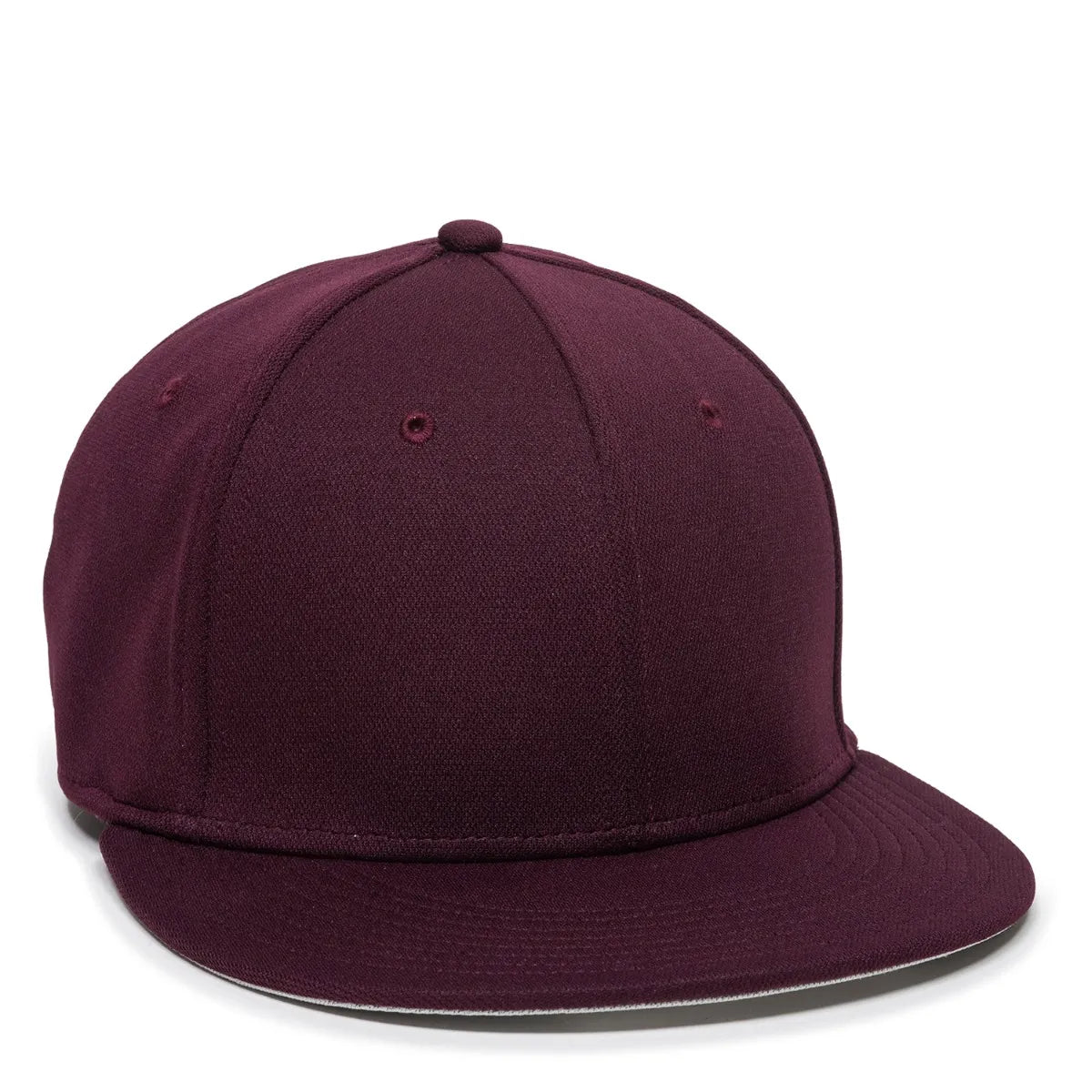 Outdoor Cap TGS1930X Pro Mid Crown Flat Bill Cap – Structured Polyester with Bamboo Charcoal, ProFlex Fit & Q3 Wicking Sweatband