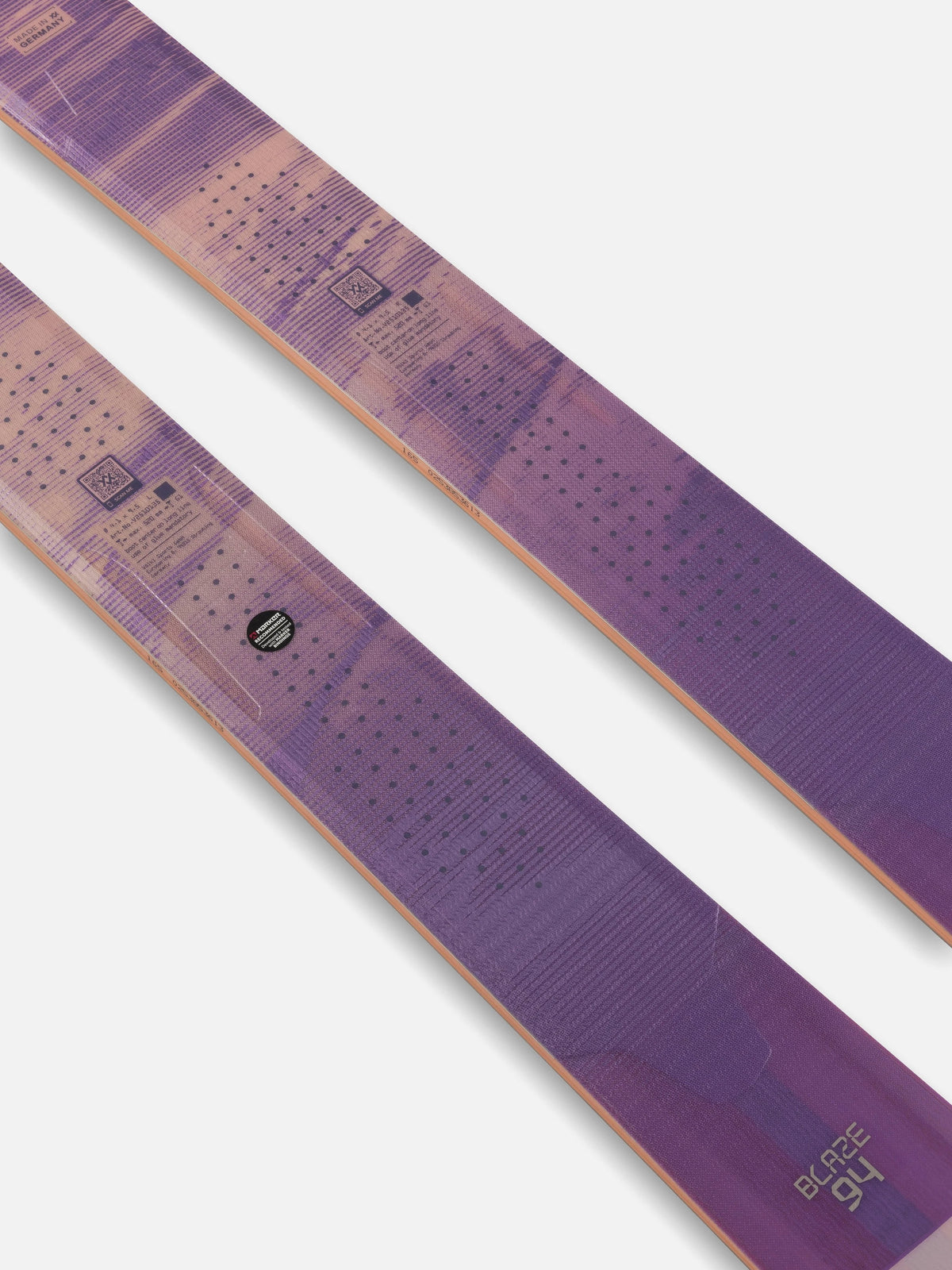 Volkl Blaze 94 Skis topsheet texture detail
