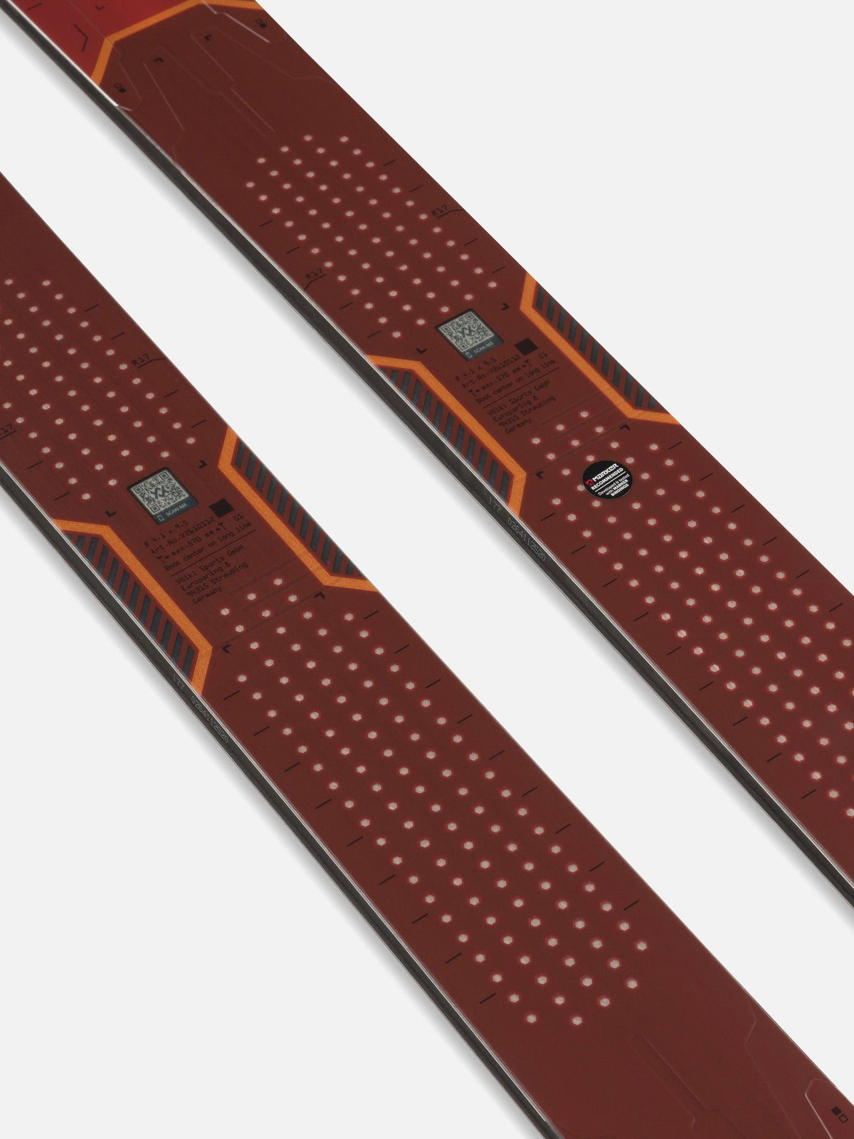 Volkl M7 Mantra Skis 2027 topsheet texture detail