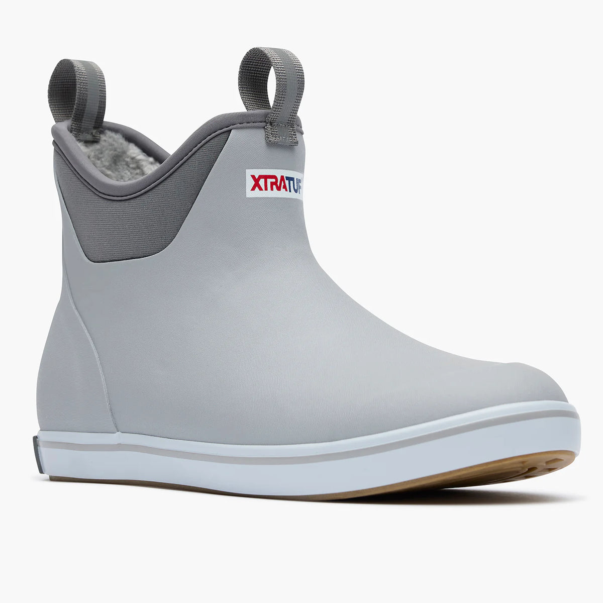 Xtratuf Men's Fleece-Lined Ankle Deck Boot - Waterproof Winter Boot