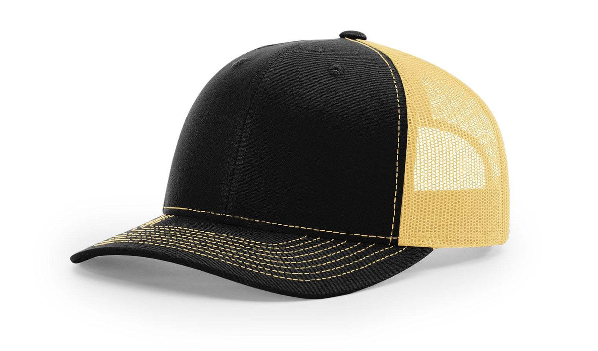 Richardson 112 Trucker Hat Ball Cap Meshback Hat Snapback Cap Trucker Cap - OSFM