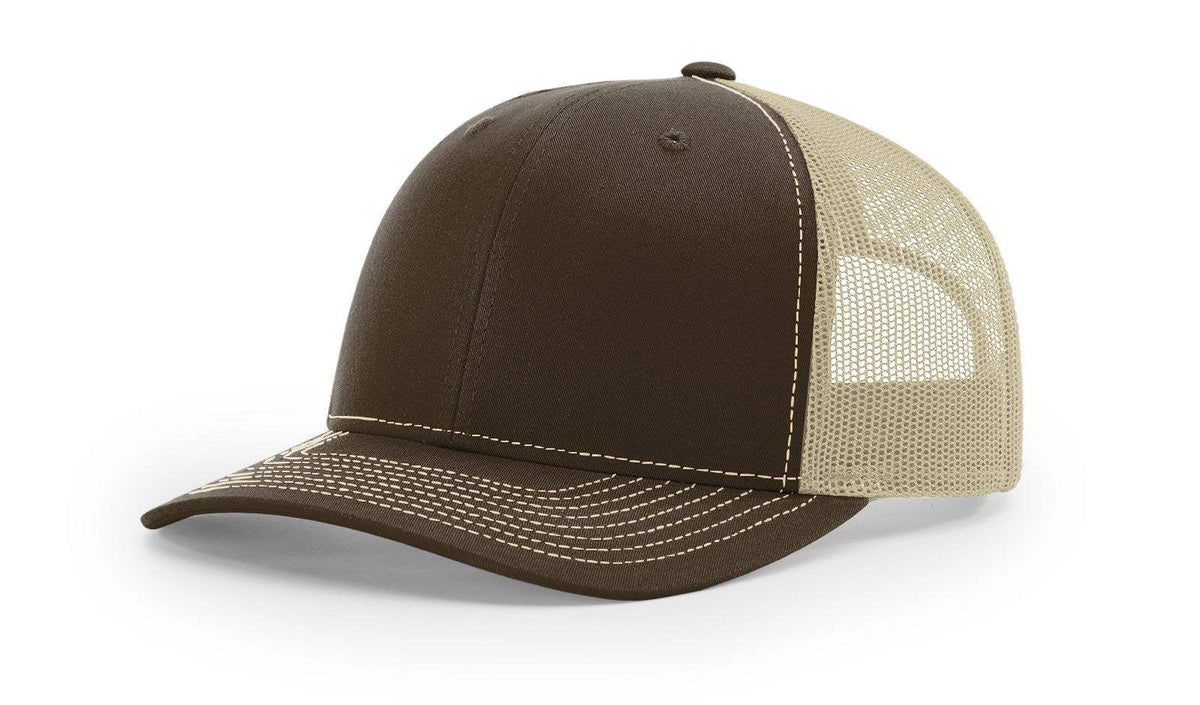 Richardson 112 Trucker Hat Ball Cap Meshback Hat Snapback Cap Trucker Cap - OSFM