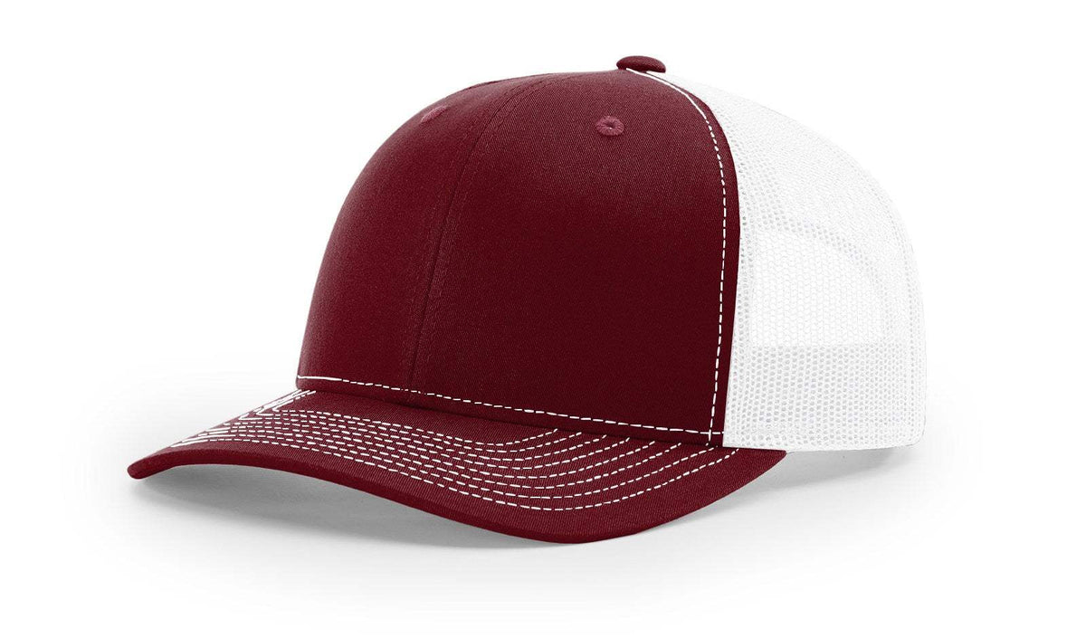 Richardson 112 Trucker Hat Ball Cap Meshback Hat Snapback Cap Trucker Cap - OSFM