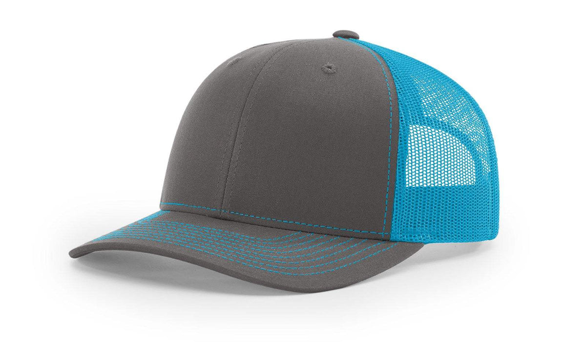 Richardson 112 Trucker Hat Ball Cap Meshback Hat Snapback Cap Trucker Cap - OSFM