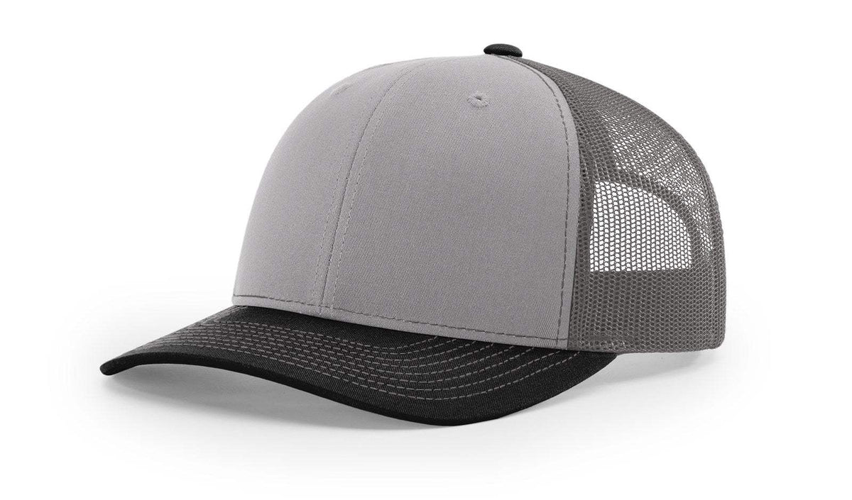 Richardson 112 Trucker Hat Ball Cap Meshback Hat Snapback Cap Trucker Cap - OSFM