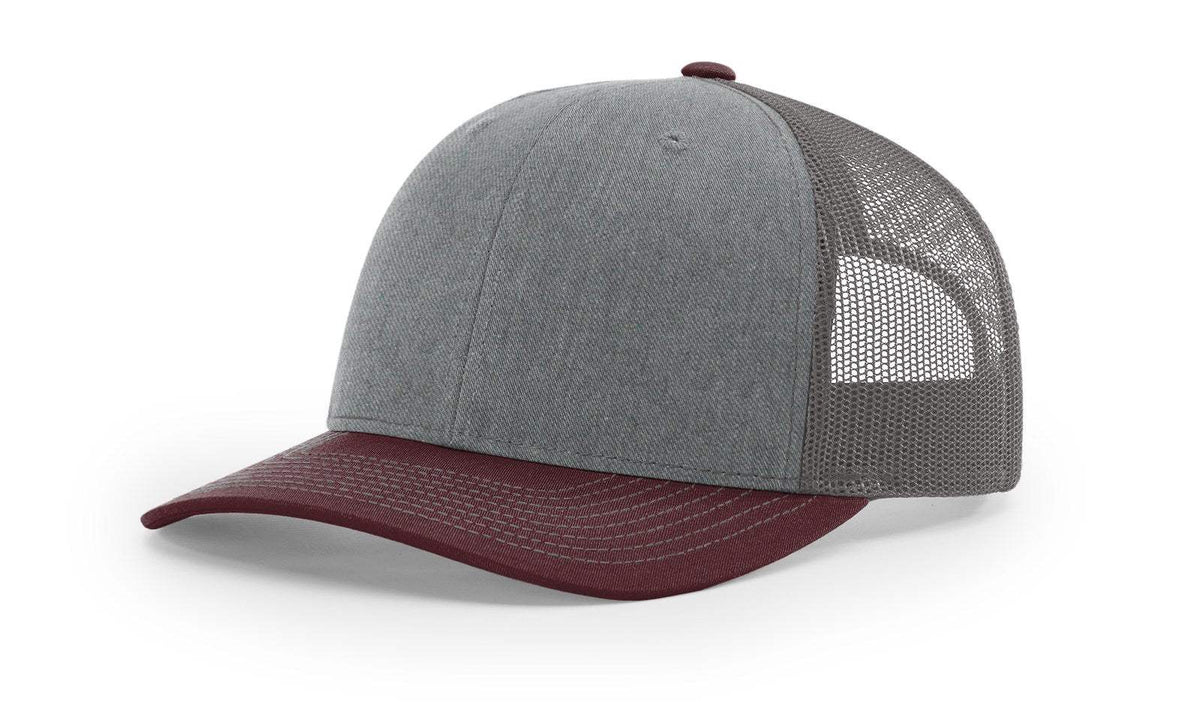 Richardson 112 Trucker Hat Ball Cap Meshback Hat Snapback Cap Trucker Cap - OSFM