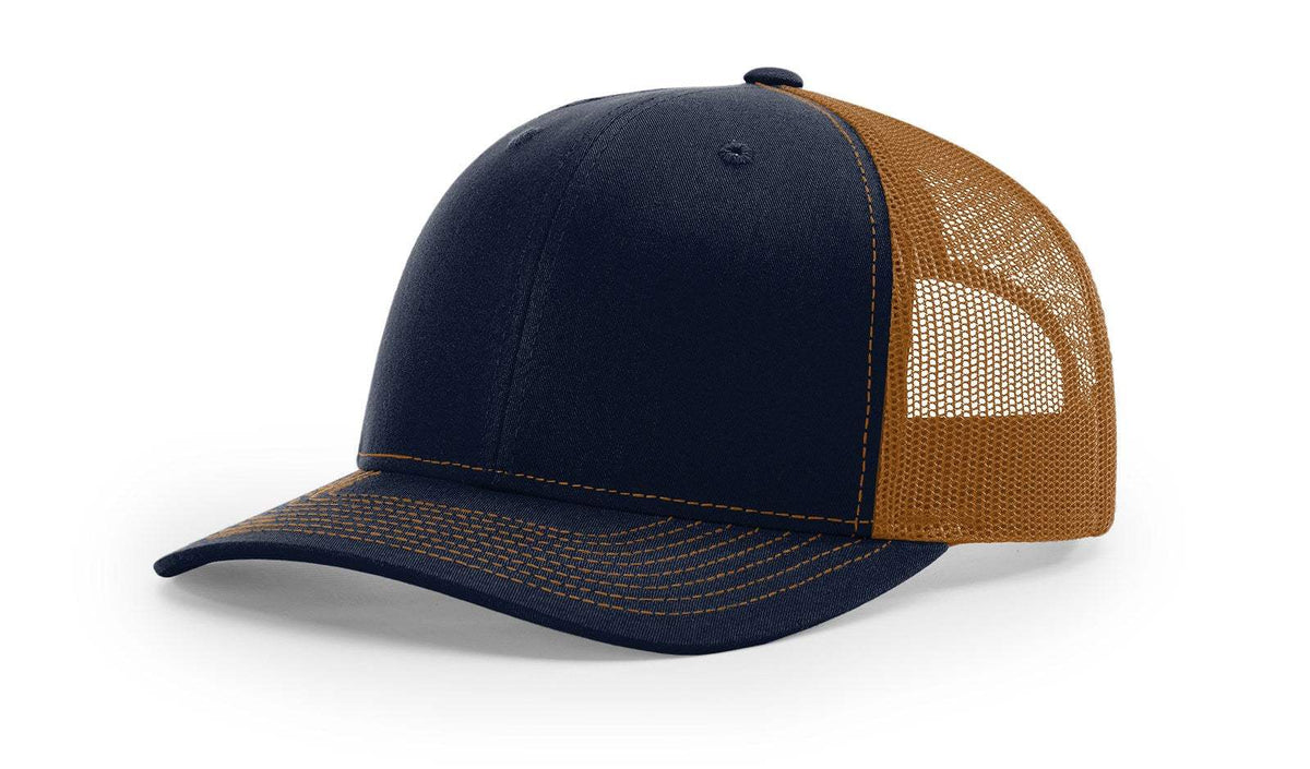 Richardson 112 Trucker Hat Ball Cap Meshback Hat Snapback Cap Trucker Cap - OSFM