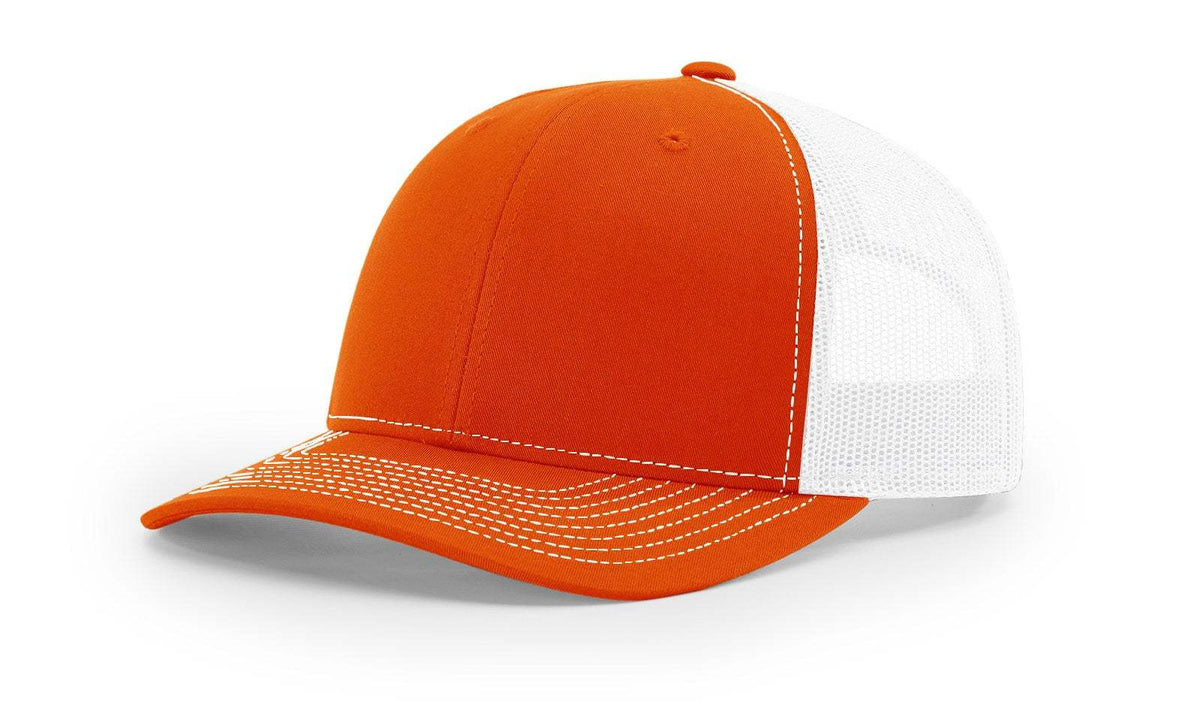 Richardson 112 Trucker Hat Ball Cap Meshback Hat Snapback Cap Trucker Cap - OSFM
