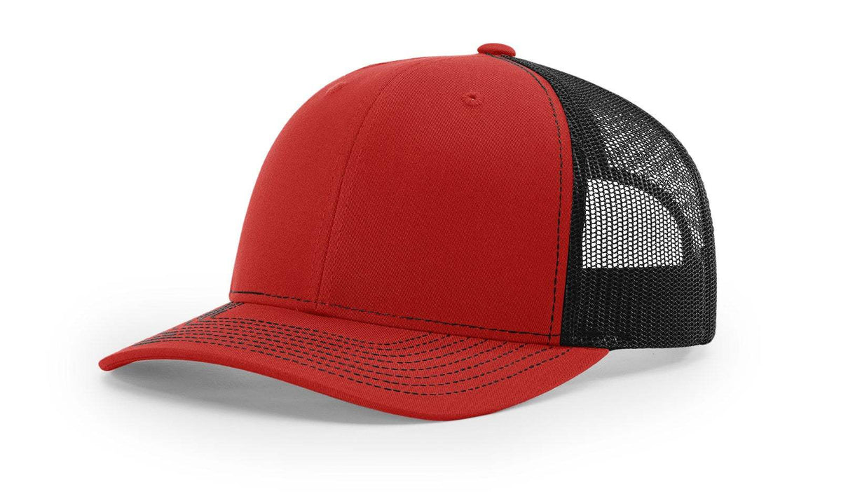 Richardson 112 Trucker Hat Ball Cap Meshback Hat Snapback Cap Trucker Cap - OSFM