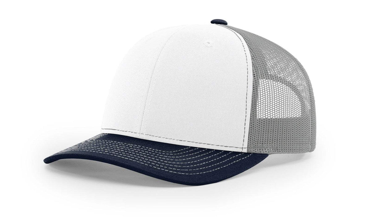 Richardson 112 Trucker Hat Ball Cap Meshback Hat Snapback Cap Trucker Cap - OSFM