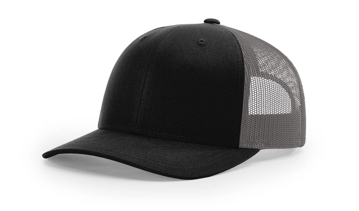 Richardson 115 Trucker Hat Low Profile Snapback 6 Panel Hat Trucker Cap MD/LG