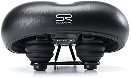 Selle Royal Gel Classic Journey Bicycle Saddle w/ Water Resistant Protection, Black - Selle Royal - Ridge & River