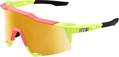 Used SPEEDCRAFT - Matte Washed Out Neon Yellow - Flash Gold Mirror Lens - 100% - Ridge & River